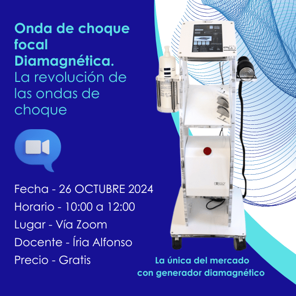 Curso de Onda de choque focal Diamagnética. La revolución de las ondas de choque ZOOM - 26- OCTUBRE- 2024